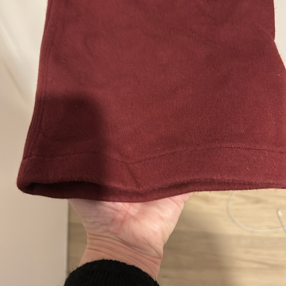NIKE sweatpants size large maroon type color so soft and comfy - Picture 9 of 11